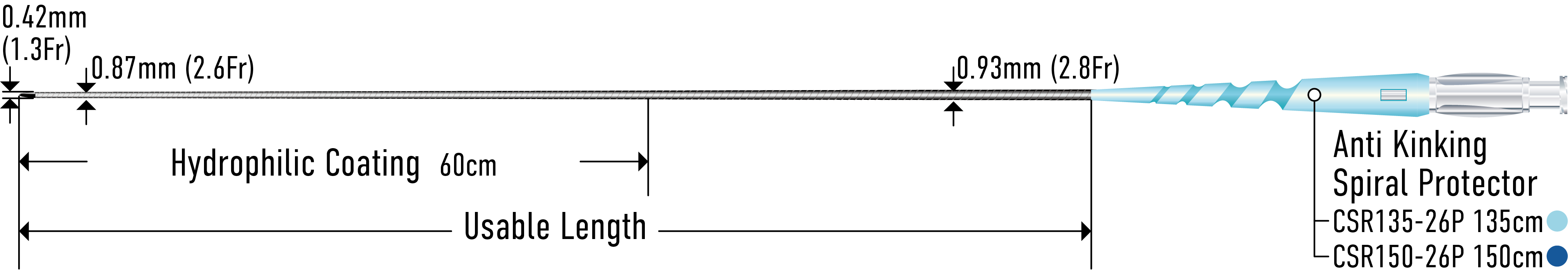 Full-length structure diagram of ASAHI Corsair Pro (official manufacturer illustration)