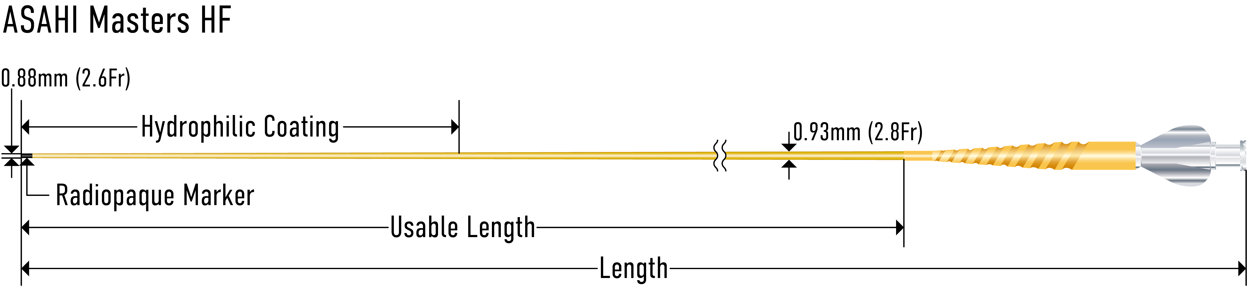 Full-length structure diagram of ASAHI Masters PARKWAY HF/KIT (official manufacturer illustration)