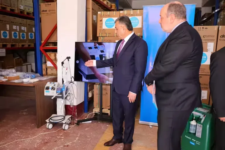 UNICEF delivers life-saving medical equipment across Tajikistan